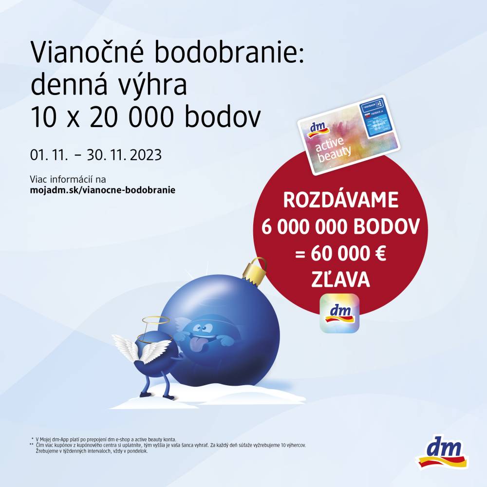 Vianočné bodobranie v dm